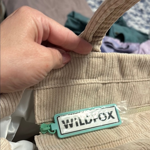 Wildfox Tan Corduroy Tote Bag - Picture 5 of 10